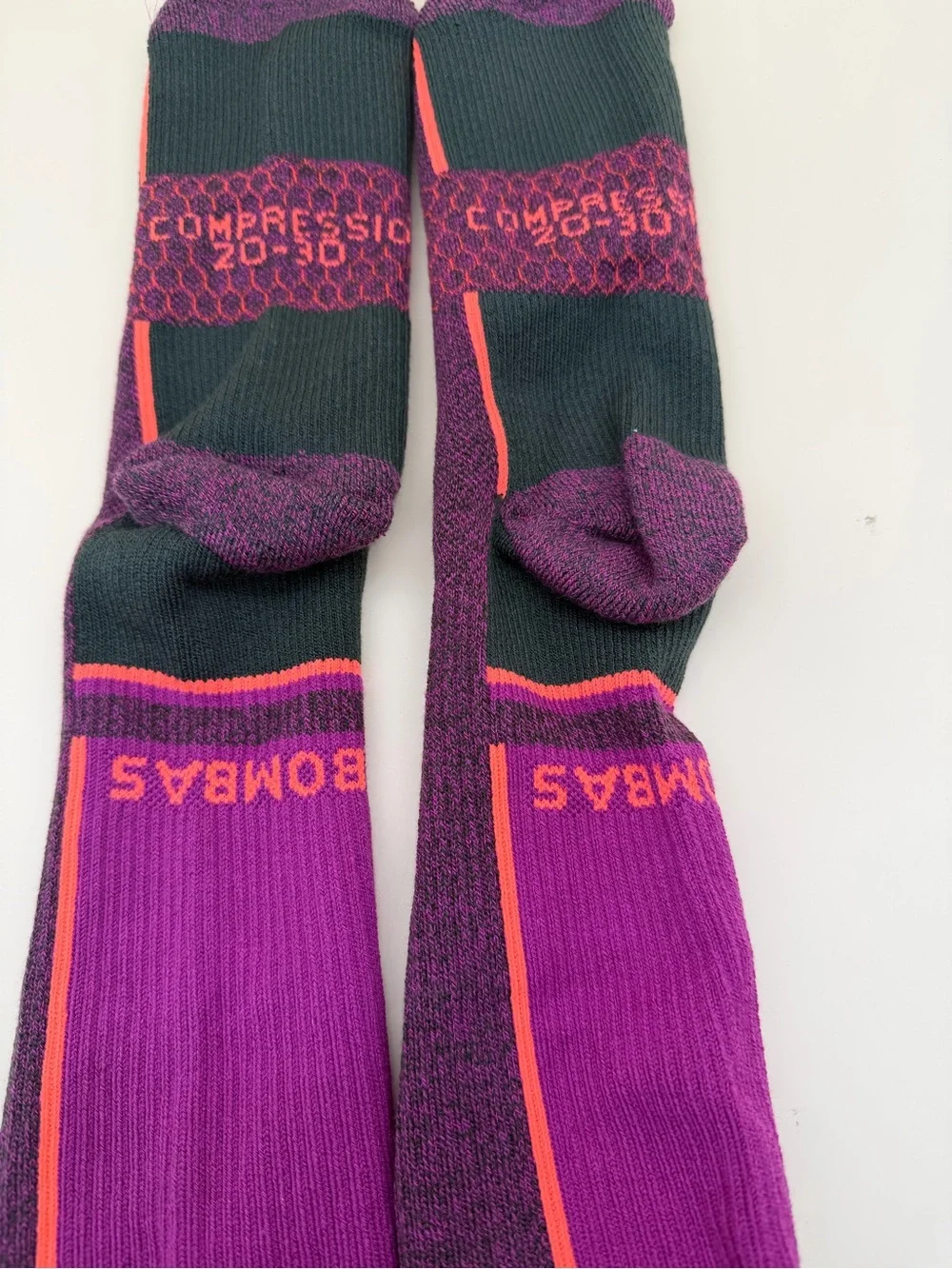 BOMBAS Performance Compression Knee High Socks (20-30mmHg) Size Large no tag